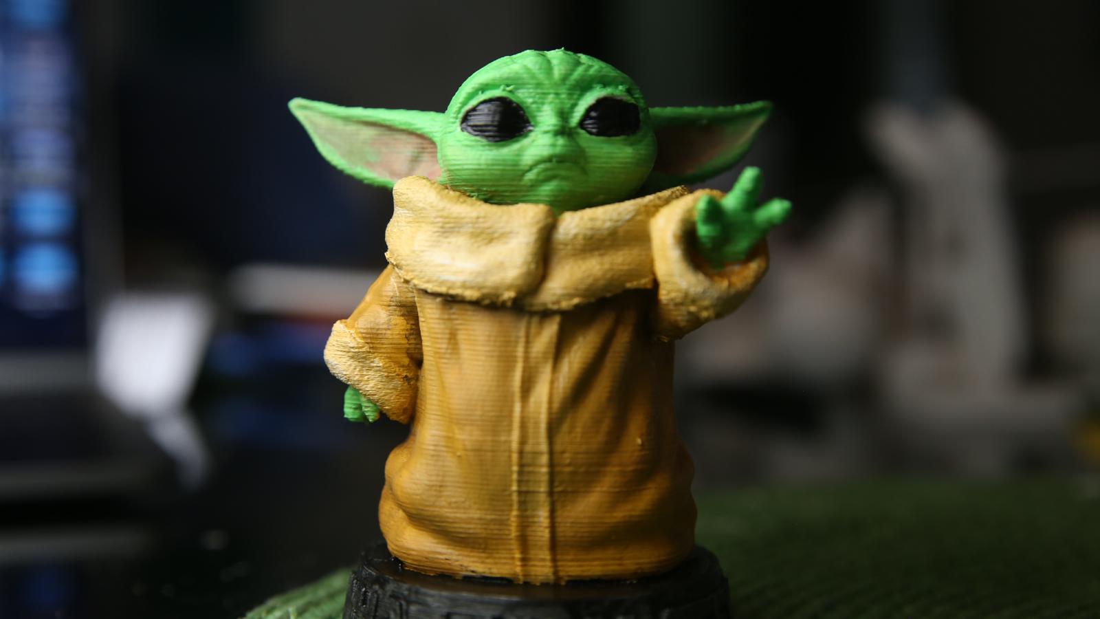 Baby Yoda 3d Print | Estudio Gráfico